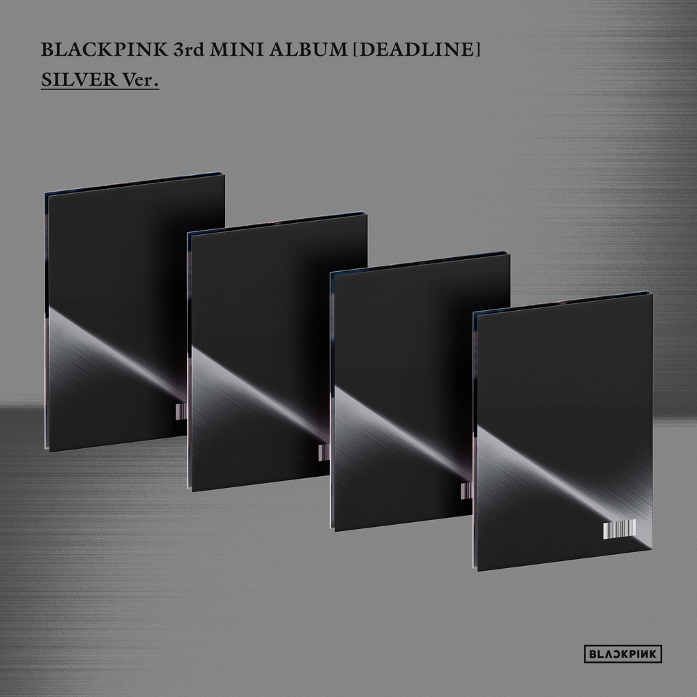 the album cover for BLACKPINK - BLACKPINK 3RD MINI ALBUM - DEADLINE [LISA SILVER VER.]