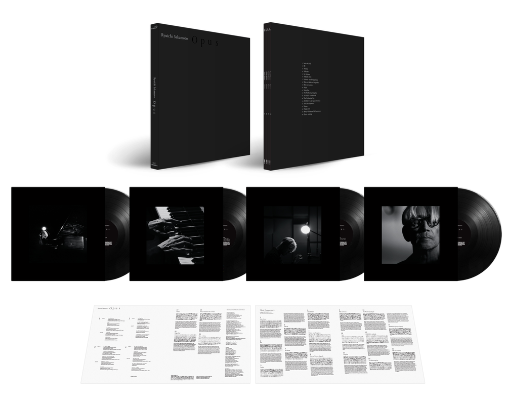 the album cover for Ryuichi Sakamoto - Opus [Box Set]