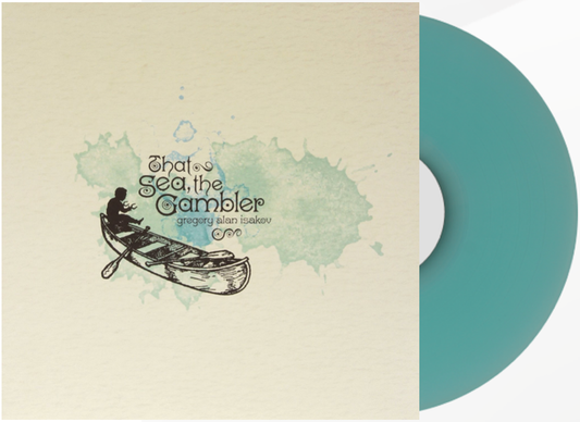 the album cover for Gregory Isakov  Alan - That Sea The Gambler (Blue) [Colored Vinyl] [Indie Exclusive]