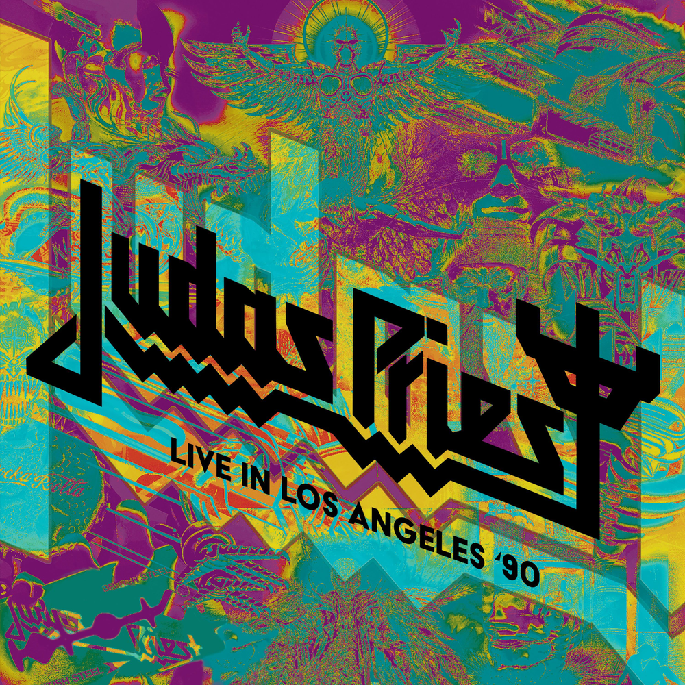 the album cover for Judas Priest - Live in Los Angeles '90 [RSD 2026]