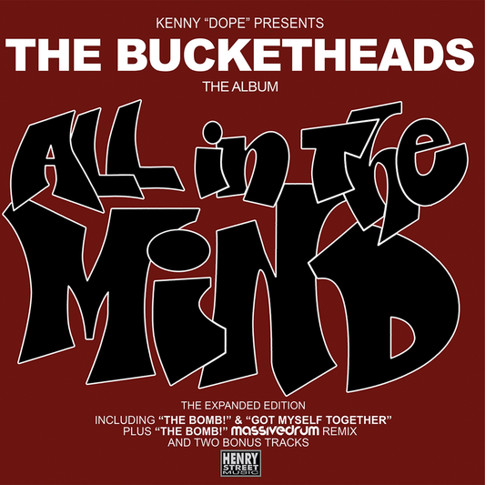 the album cover for The Bucketheads - All In The Mind (The Expanded Edition) [RSD 2026]
