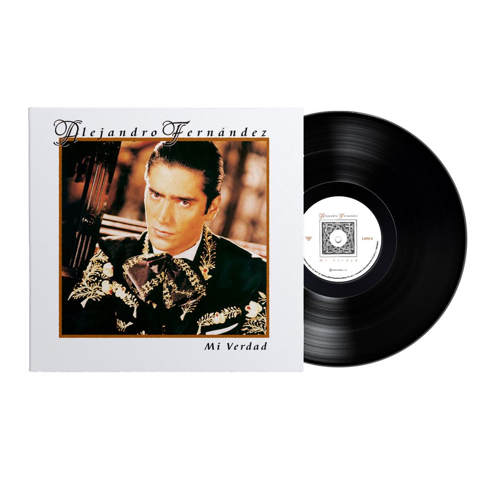 the album cover for Alejandro Fernandez - Mi Verdad