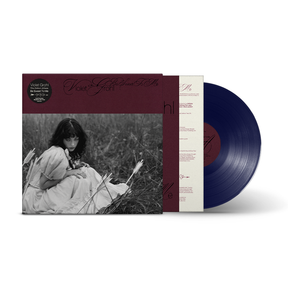 the album cover for Violet Grohl - Be Sweet To Me [Blueberry Jam]