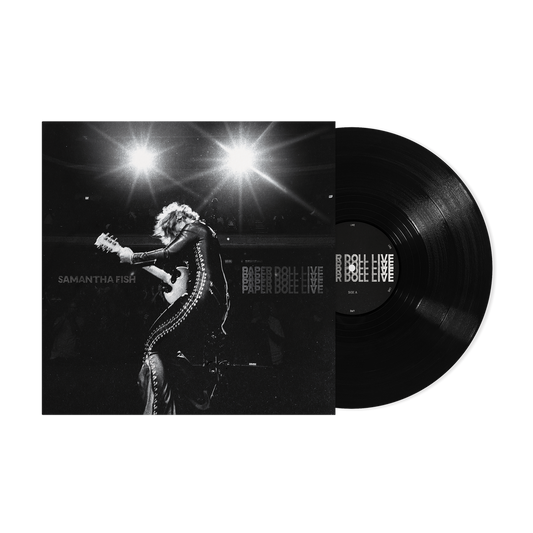 the album cover for Samantha Fish - Paper Doll Live