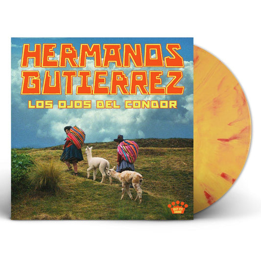the album cover for Hermanos Gutierrez - Los Ojos Del Condor [Indie Exclusive Solar Flare]