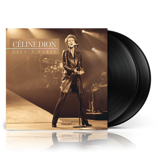 the album cover for Celine Dion - Live à Paris [Black]