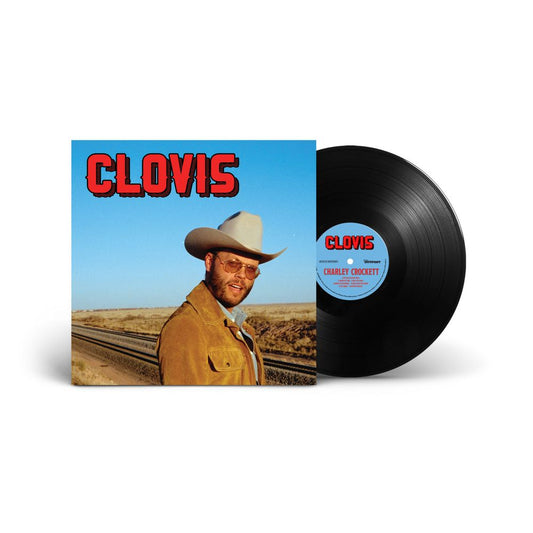 the album cover for Charley Crockett - Clovis [Black]