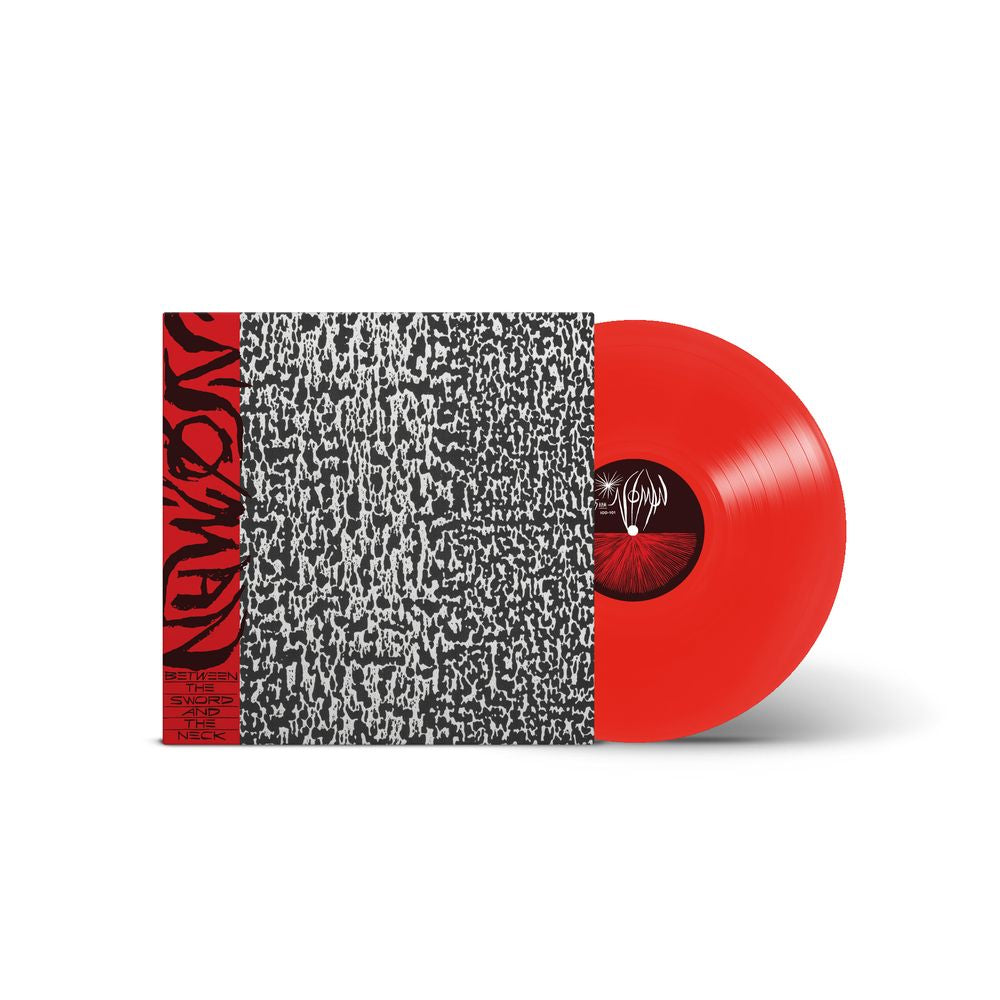 the album cover for NØ MAN - Between the Sword and the Neck [Pregnant Hearts Red]