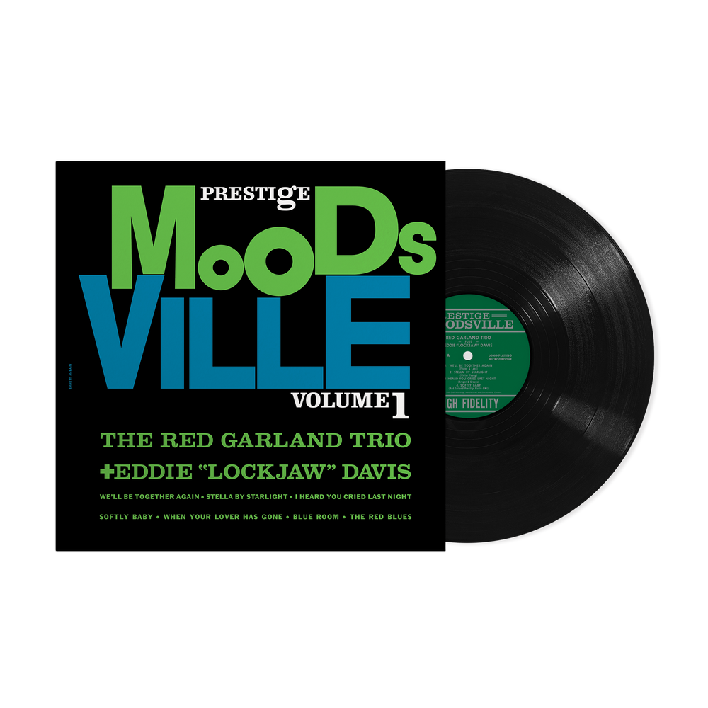 the album cover for The Red Garland Trio & Eddie "Lockjaw" Davis - Moodsville, Volume 1 - Moodsville Acoustic Sounds Series [180g Back - Stoughton tip-on jacket and OBI]