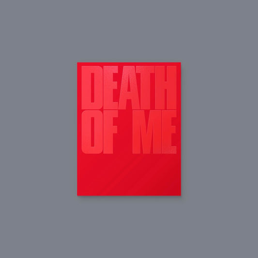 the album cover for Evan - DEATH OF ME [EXPLOSION Ver.]