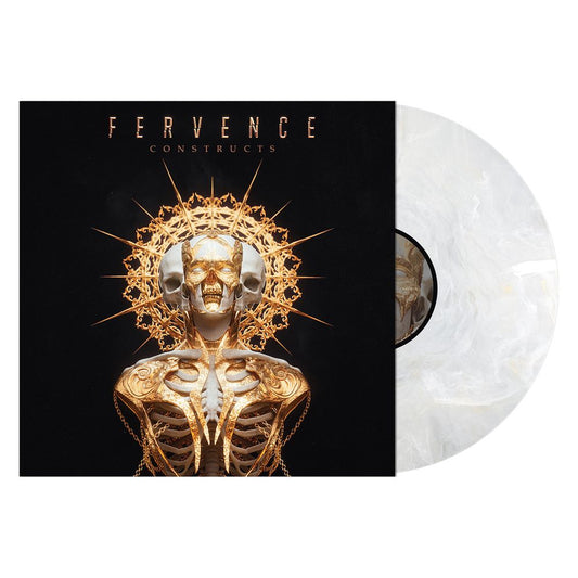 the album cover for Fervence - Constructs [Pearl Bone Marble]