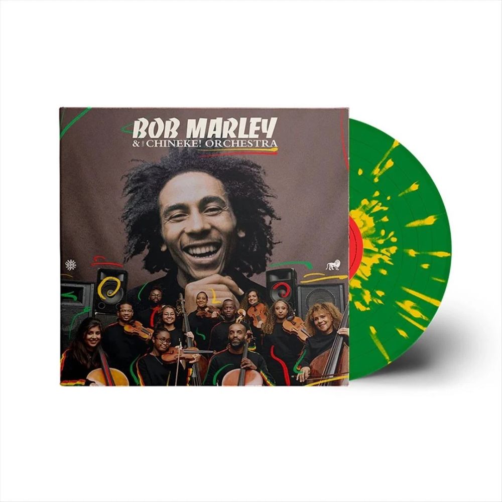 the album cover for Bob Marley - Bob Marley With The Chineke Orchestra [Colored Vinyl] (Grn)