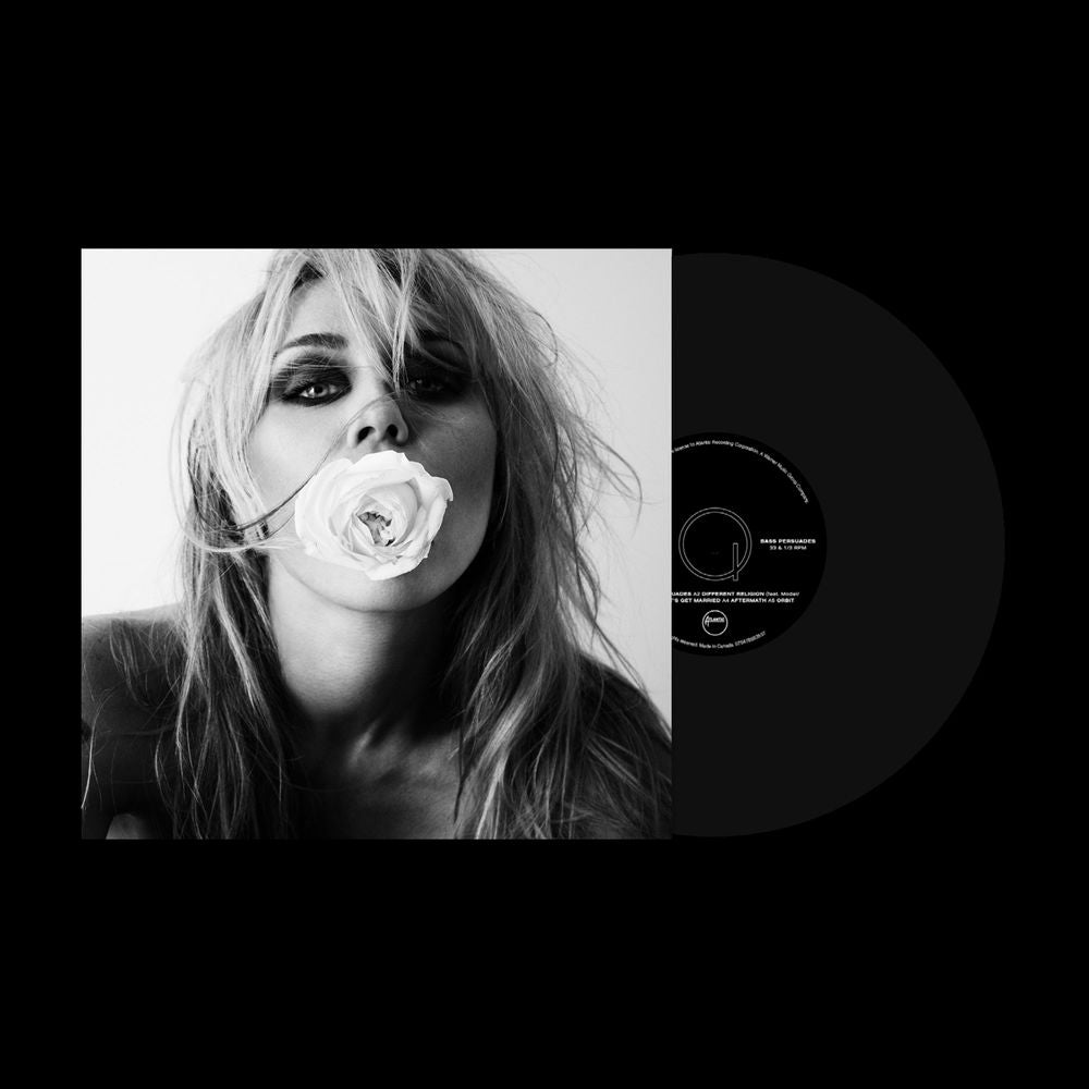 the album cover for Miley - Bass Persuades [Black with Poster]