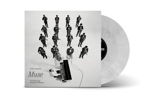 the album cover for John Legend - Muse [Indie Exclusive Smokey Quartz]