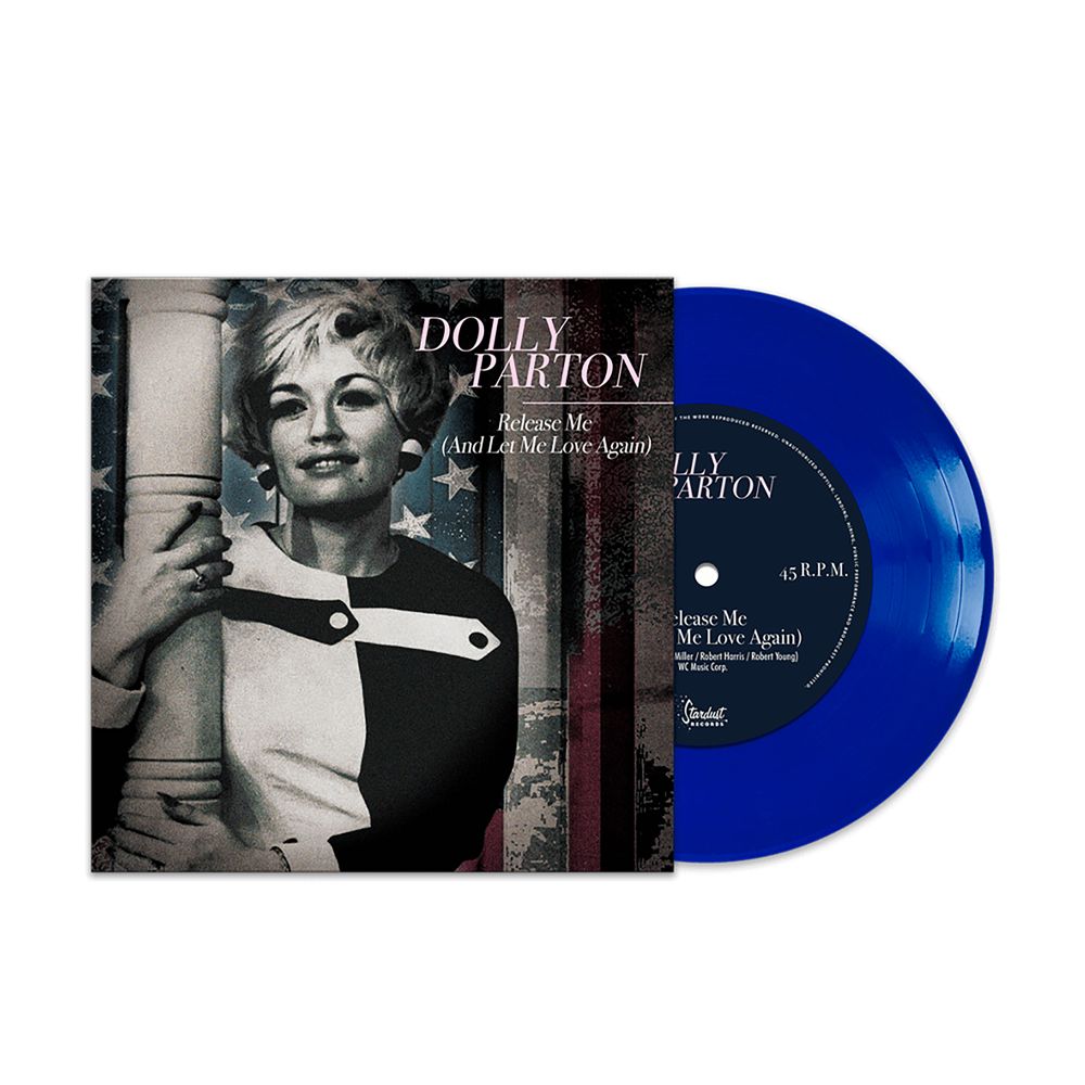 the album cover for Dolly Parton - Release Me (And Let Me Love Again) [Blue]