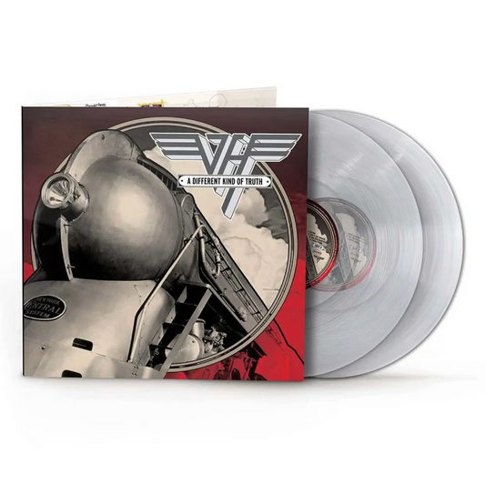 the album cover for Van Halen - Different Kind Of Truth [Clear Vinyl] [Brick & Mortar Exclusive]