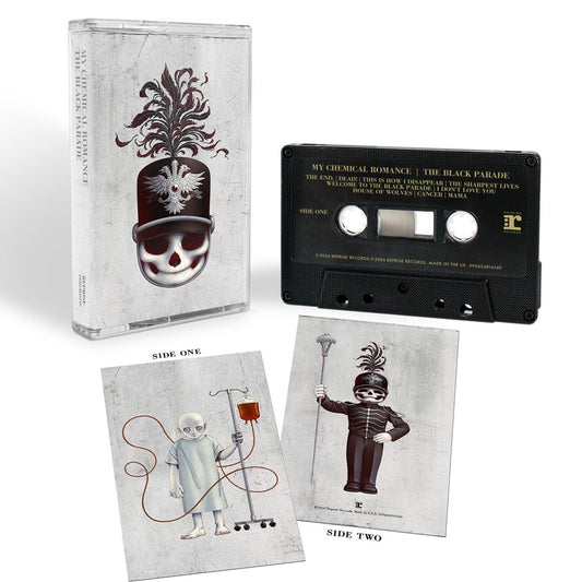 the album cover for My Chemical Romance - The Black Parade - 20th Anniversary [Deluxe]