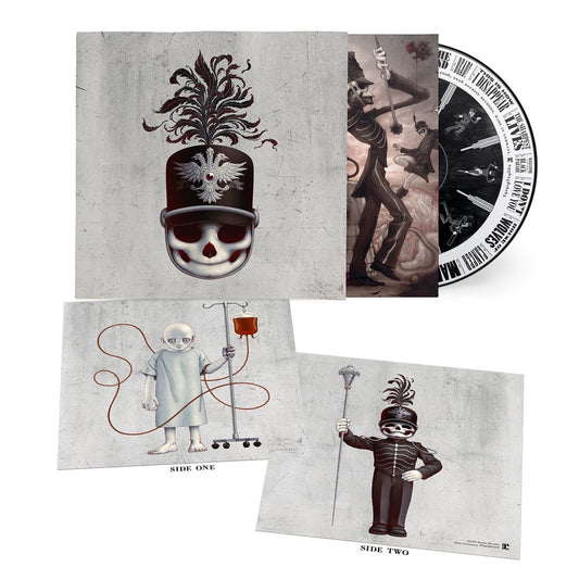 the album cover for My Chemical Romance - The Black Parade - 20th Anniversary [Deluxe]