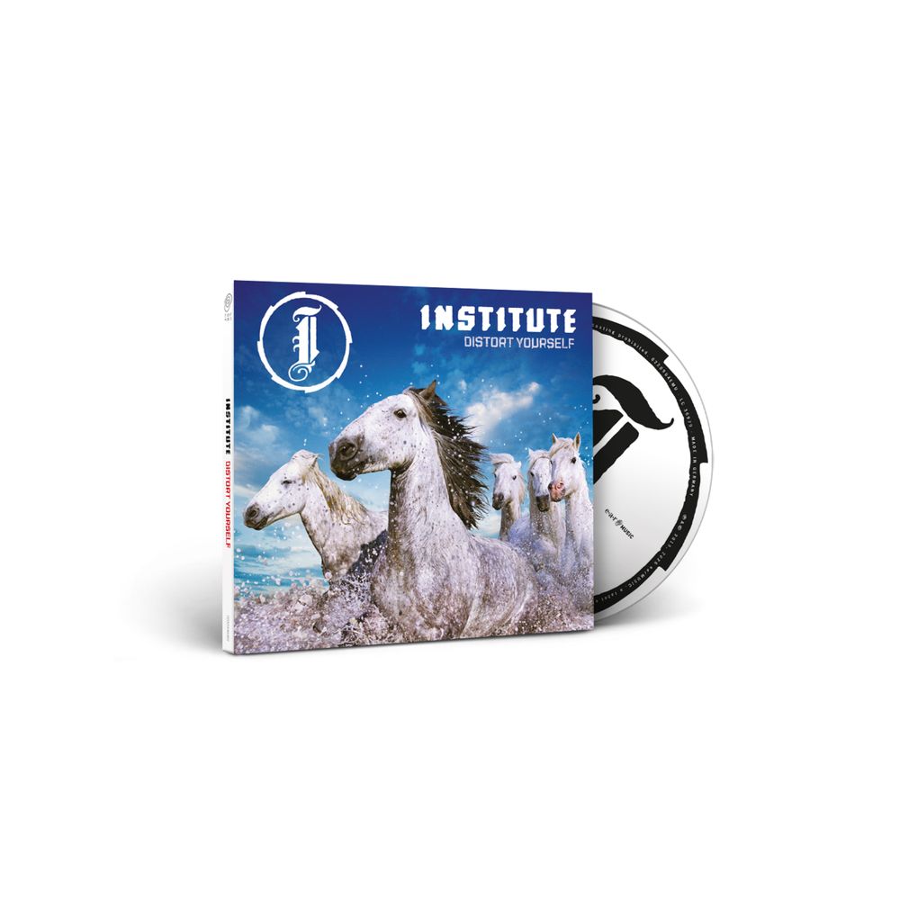 the album cover for Institute - Distort Yourself