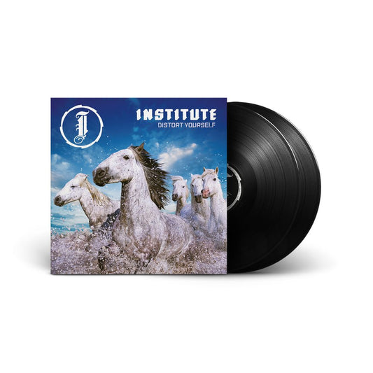 the album cover for Institute - Distort Yourself