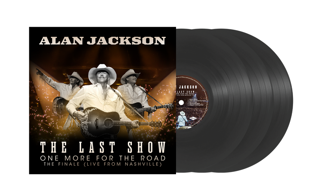 the album cover for Alan Jackson - The Last Show: One More for the Road - The Finale [3 LP]