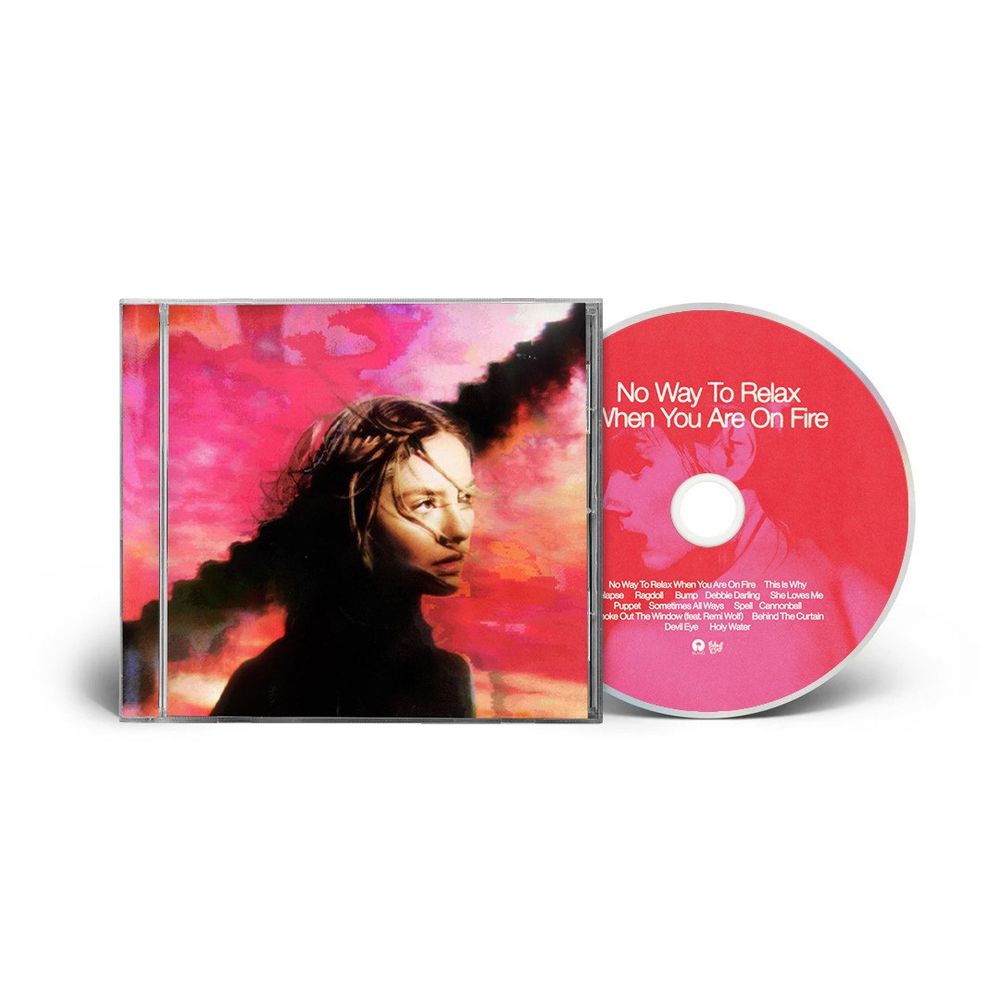 the album cover for Dora Jar - No Way To Relax When You Are On Fire [Indie Exclusive]