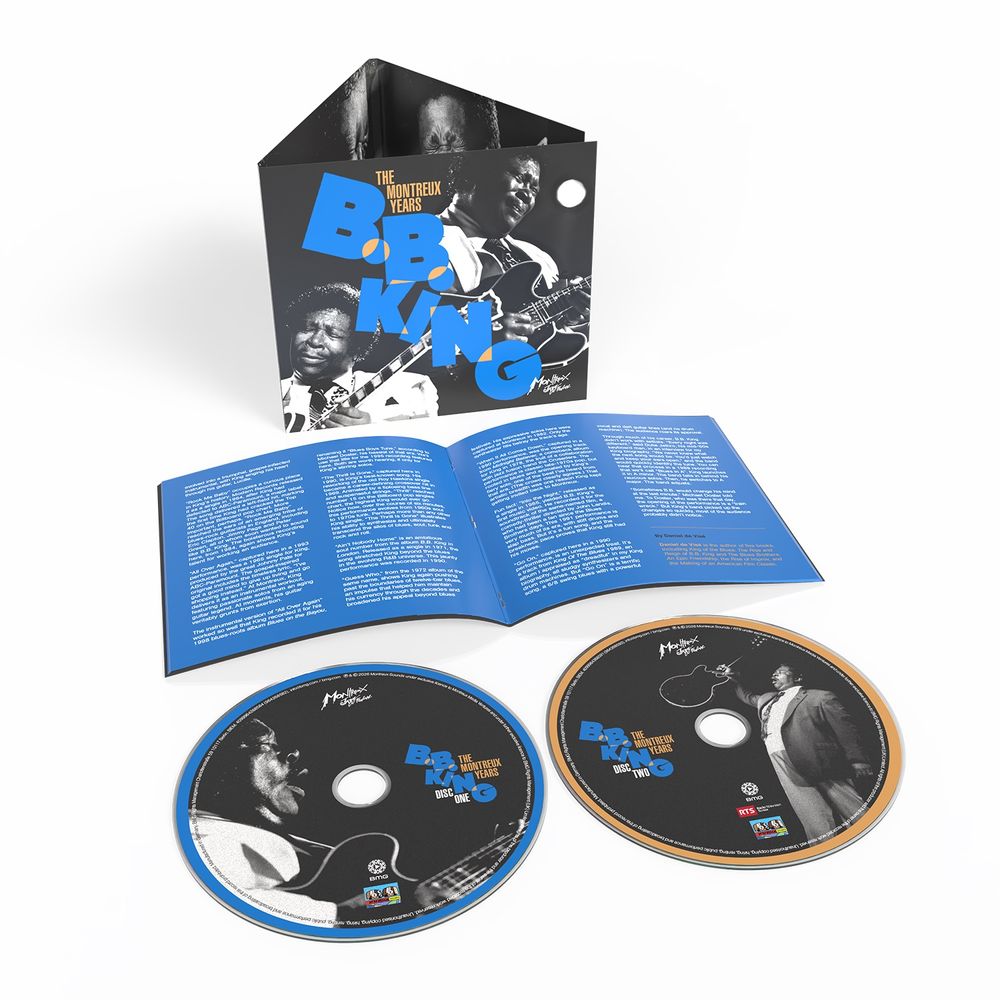 the album cover for B.B. King - The Montreux Years [2 Disc]