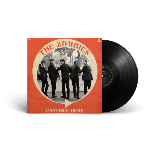 the album cover for The Zombies - Continue Here - Mono Remastered [Black]