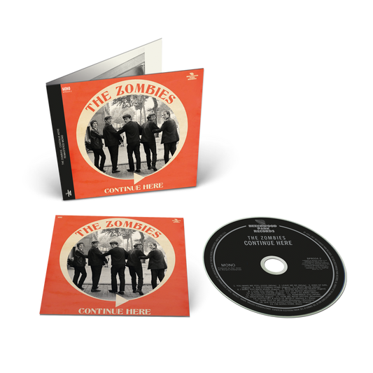 the album cover for The Zombies - Continue Here - Mono Remastered [with Extra Track]