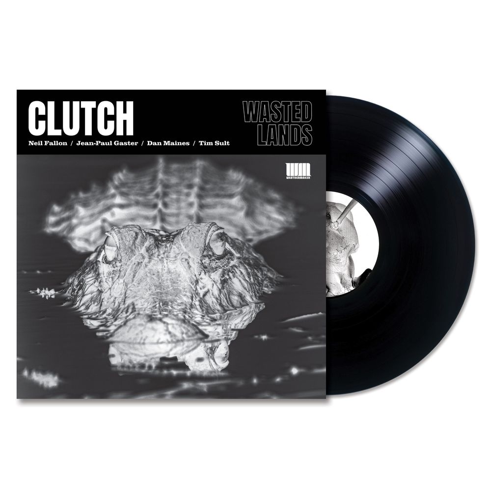 the album cover for Clutch - WASTED LANDS [Black]
