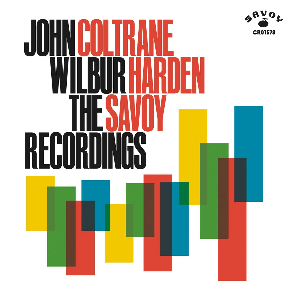 the album cover for John Coltrane & Wilbur Harden  - The Savoy Recordings [3 LP 180g Black with tip-on jacket]