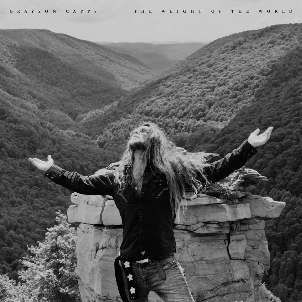 the album cover for Grayson Capps - The Weight of the World