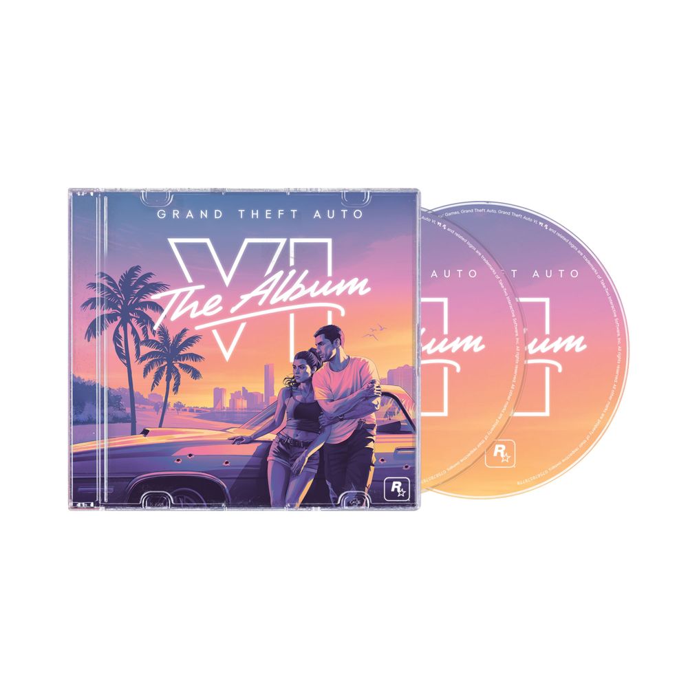 the album cover for Grand Theft Auto VI - Grand Theft Auto VI: The Album