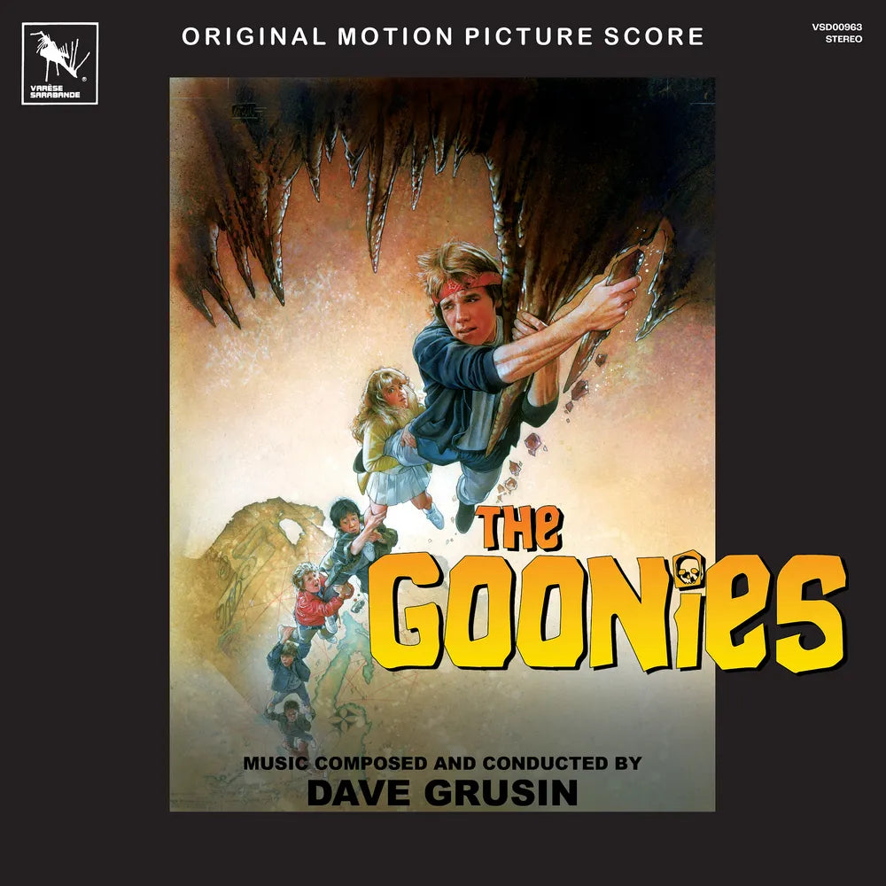 the album cover for Dave Grusin - The Goonies