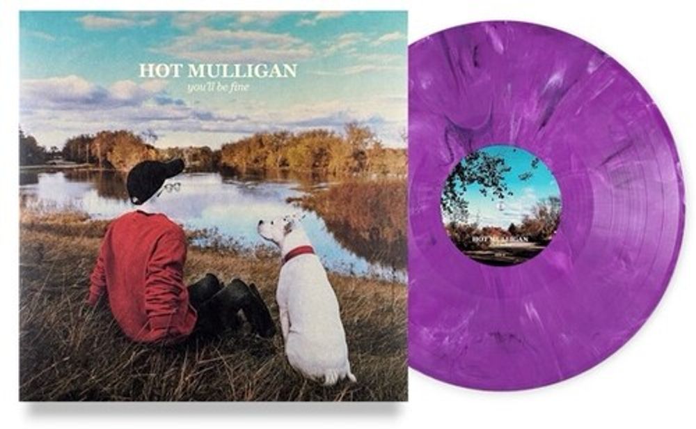 the album cover for Hot Mulligan - Ou'll Be Fine [Indie Exclusive] [Colored Vinyl] [Indie Exclusive] [Reissue]