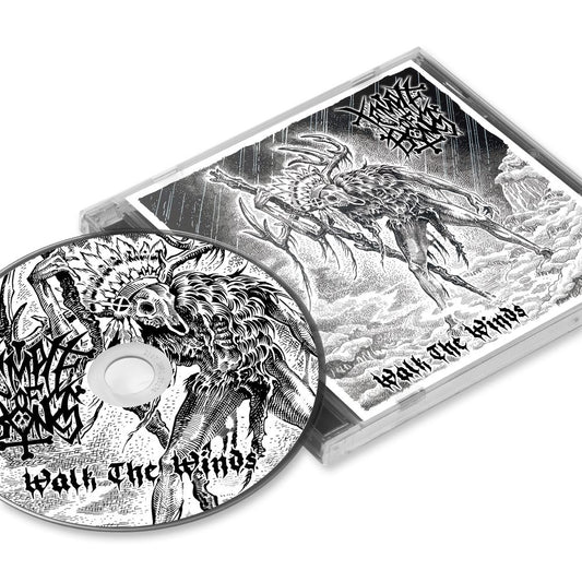 the album cover for Temple of Bones - Walk the Winds