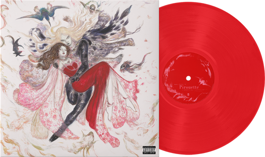 the album cover for 2hollis - PIROUETTE [Red]