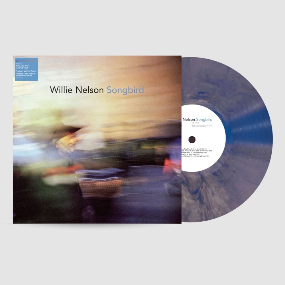 the album cover for Willie Nelson - Songbird (Blue) [Colored Vinyl] [Limited Edition] (Aniv) (Mrb)