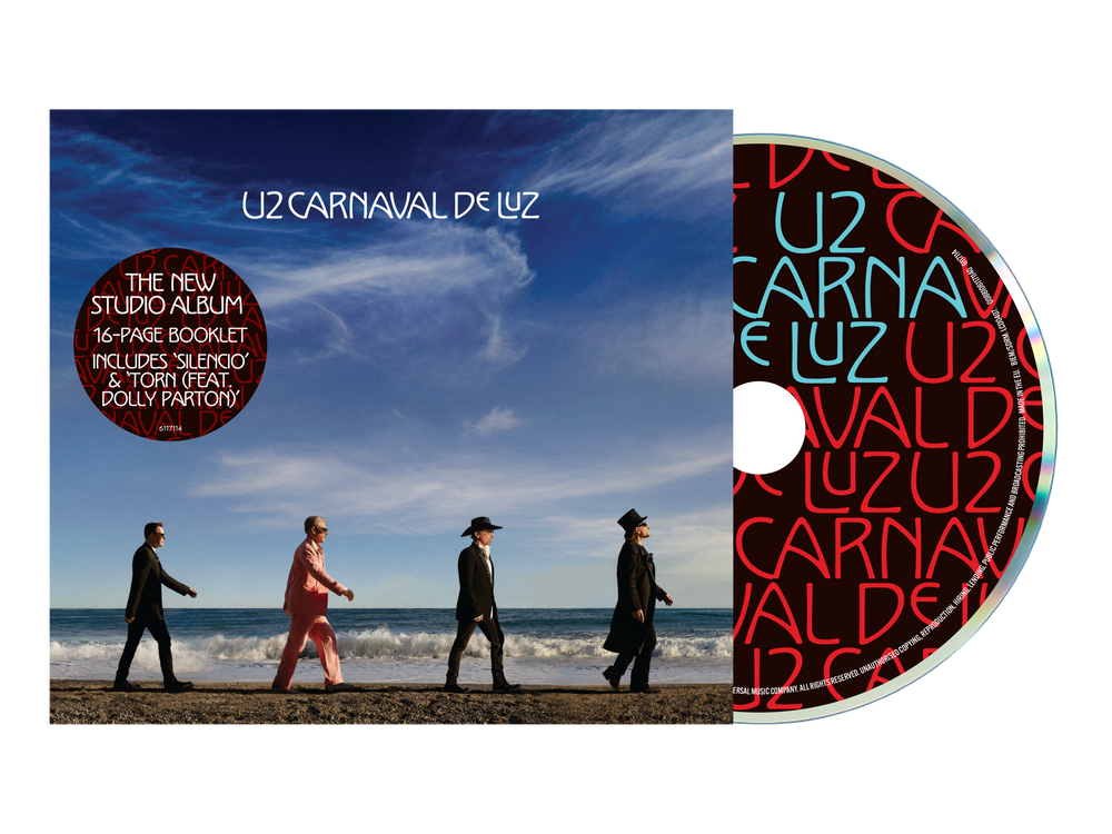 the album cover for U2 - Carnaval De Luz
