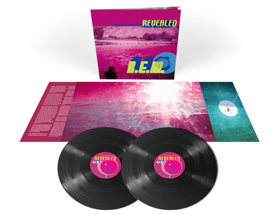 the album cover for R.E.M. - The Black Sessions Revealed [2 LP Black]