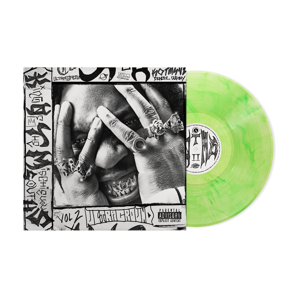 the album cover for Denzel Curry - King Of The Mischievous South Vol. 2 [Jade Smoke]