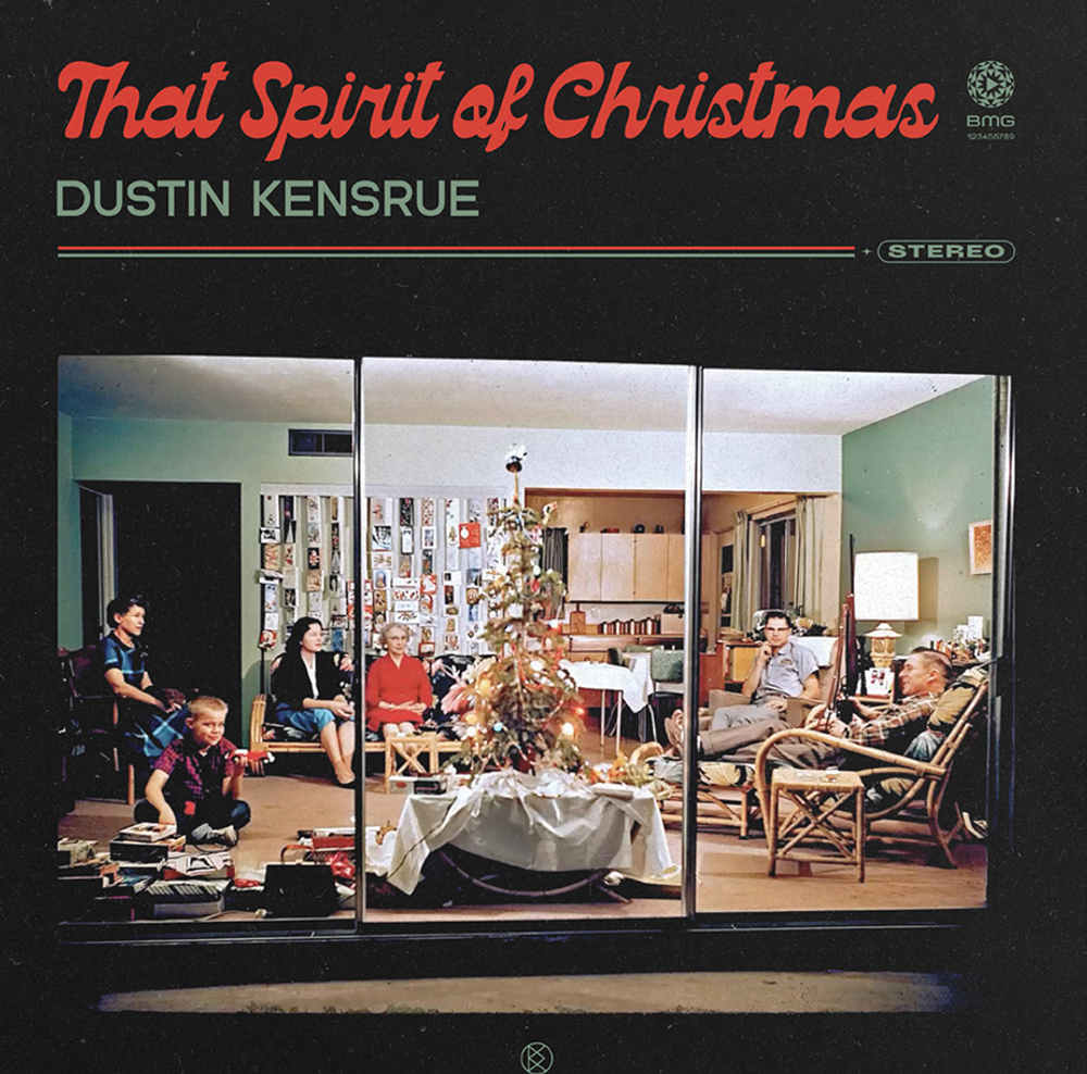 the album cover for Dustin Kensrue - That Spirit of Christmas