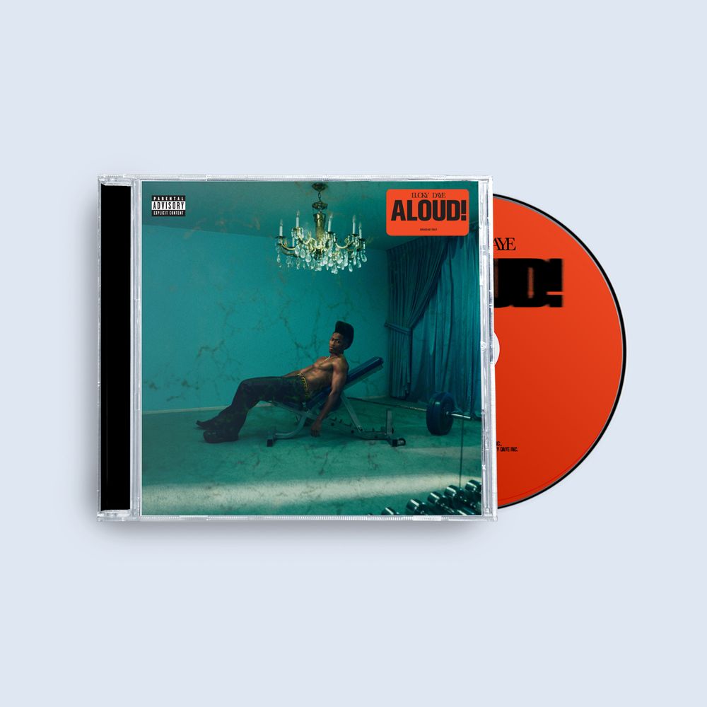 the album cover for Lucky Daye - ALOUD!