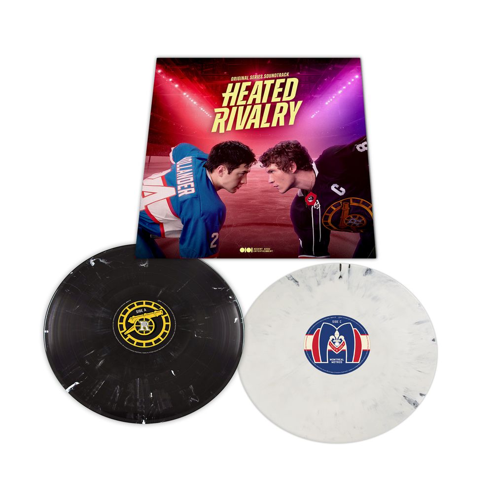 the album cover for Various Artists - Heated Rivalry (Original Series Soundtrack) - Deluxe