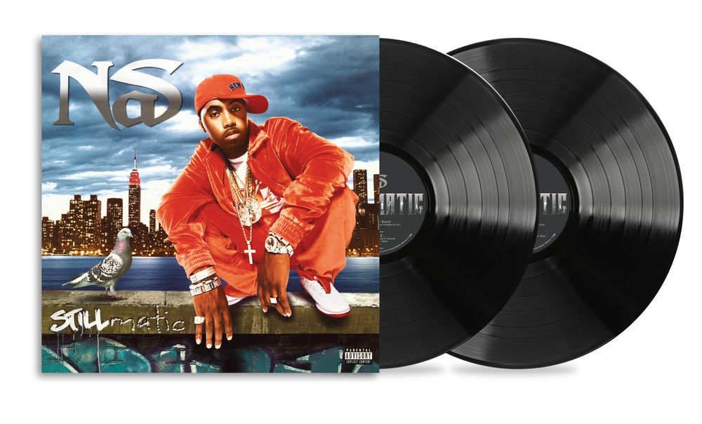 the album cover for Nas - Stillmatic