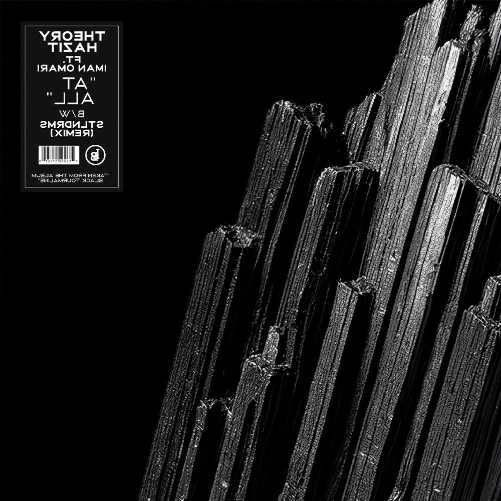the album cover for Theory Hazit - At All ft. Iman Omari b/w At All (STLNDRMS Remix)