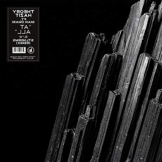the album cover for Theory Hazit - At All ft. Iman Omari b/w At All (STLNDRMS Remix)