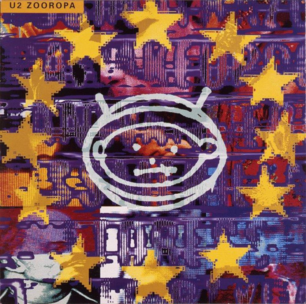 the album cover for U2 - Zooropa - Japan SMH/CD