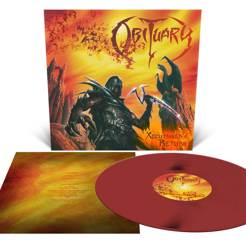 the album cover for Obituary - Xecutioner's Return - [Oxblood]
