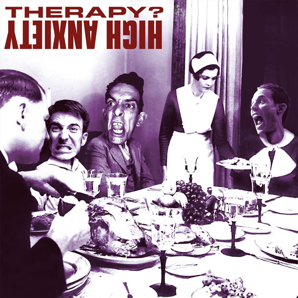 the album cover for Therapy? - High Anxiety [Deluxe 2 CD Digipak]